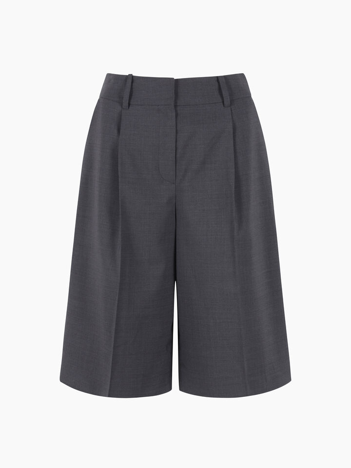 BERMUDA - sisley k shorts - Dark Gray | Sisley K image number 1